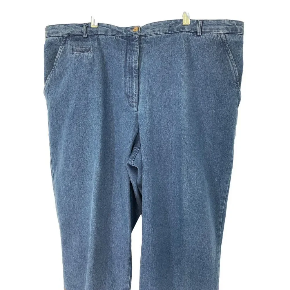 Women’s westbound II essentials embroider Capri jeans 22W 5846 - Picture 4 of 8